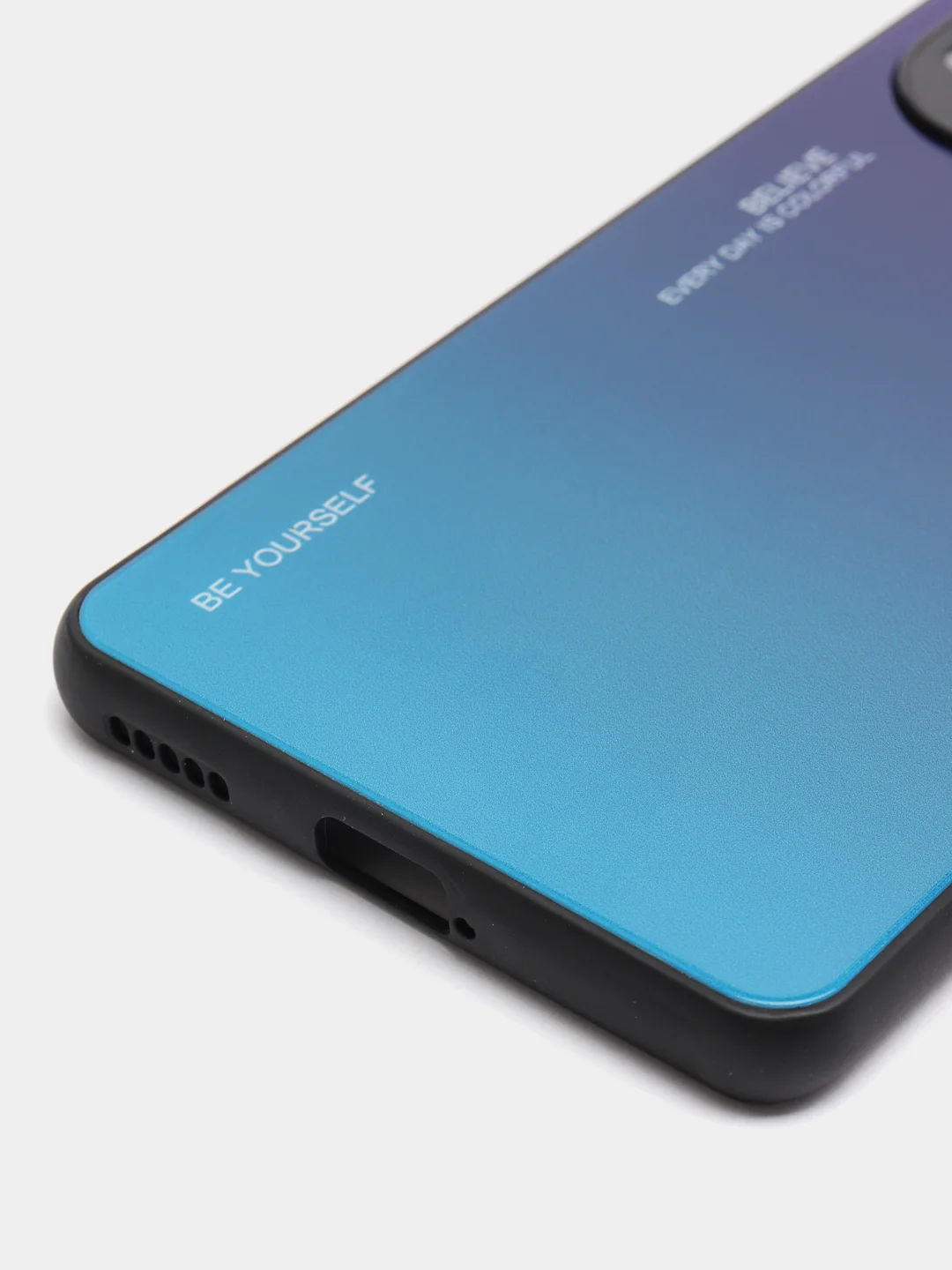 Пурпурный чехол для Huawei Honor 50, стекло, TPU