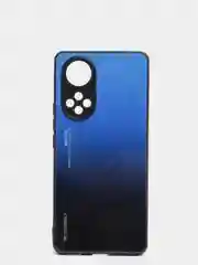 Синий чехол для Huawei Honor 50, стекло, TPU