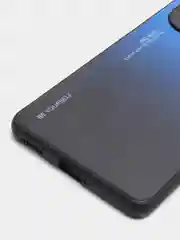 Синий чехол для Huawei Honor 50, стекло, TPU