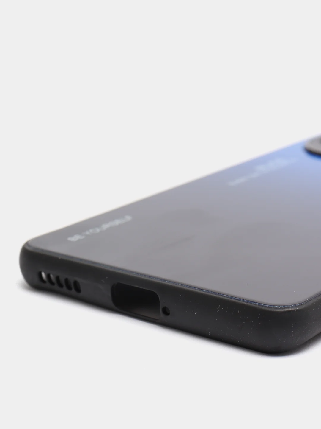 Синий чехол для Huawei Honor 50, стекло, TPU