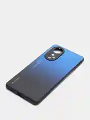 Синий чехол для Huawei Honor 50, стекло, TPU