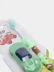Зубная щетка для мальчиков, с игрушкой