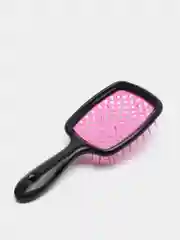 Розовый массажная расчёска HD tools, перфорированная