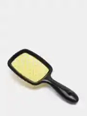 Желтый массажная расчёска HD tools, перфорированная