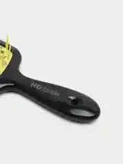 Желтый массажная расчёска HD tools, перфорированная