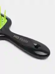 Зеленый массажная расчёска HD tools, перфорированная