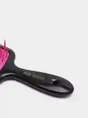 Тёмно-розовый массажная расчёска HD tools, перфорированная