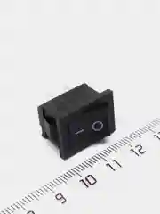 5 штук Переключатель KCD1-101 on-off черный 2 контакта 21*15мм