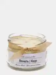 Ароматическая свеча в банке, ручной работы, пчелиный воск, 100 мл