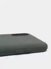 Оливковый чехол Samsung A01 с бархатом внутри