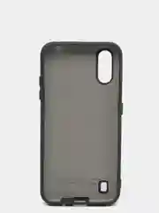 Оливковый чехол Samsung A01 с бархатом внутри
