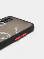 Вишнёвый чехол для Samsung A01 / M01