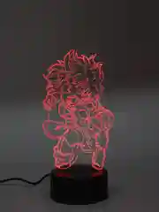 Зеленый светильник ночник аниме 3D "Моя геройская академия", LED светодиодная лампа USB mg
