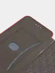 Красный чехол книжка Honor 8a / Huawei Y6 2019 / Y6 PRIME