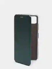 Тёмно-зелёный чехол книжка Samsung A22s