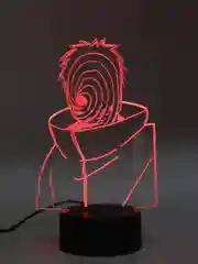 Пурпурный ночник 3D по аниме "Наруто", LED, светодиодный, USB
