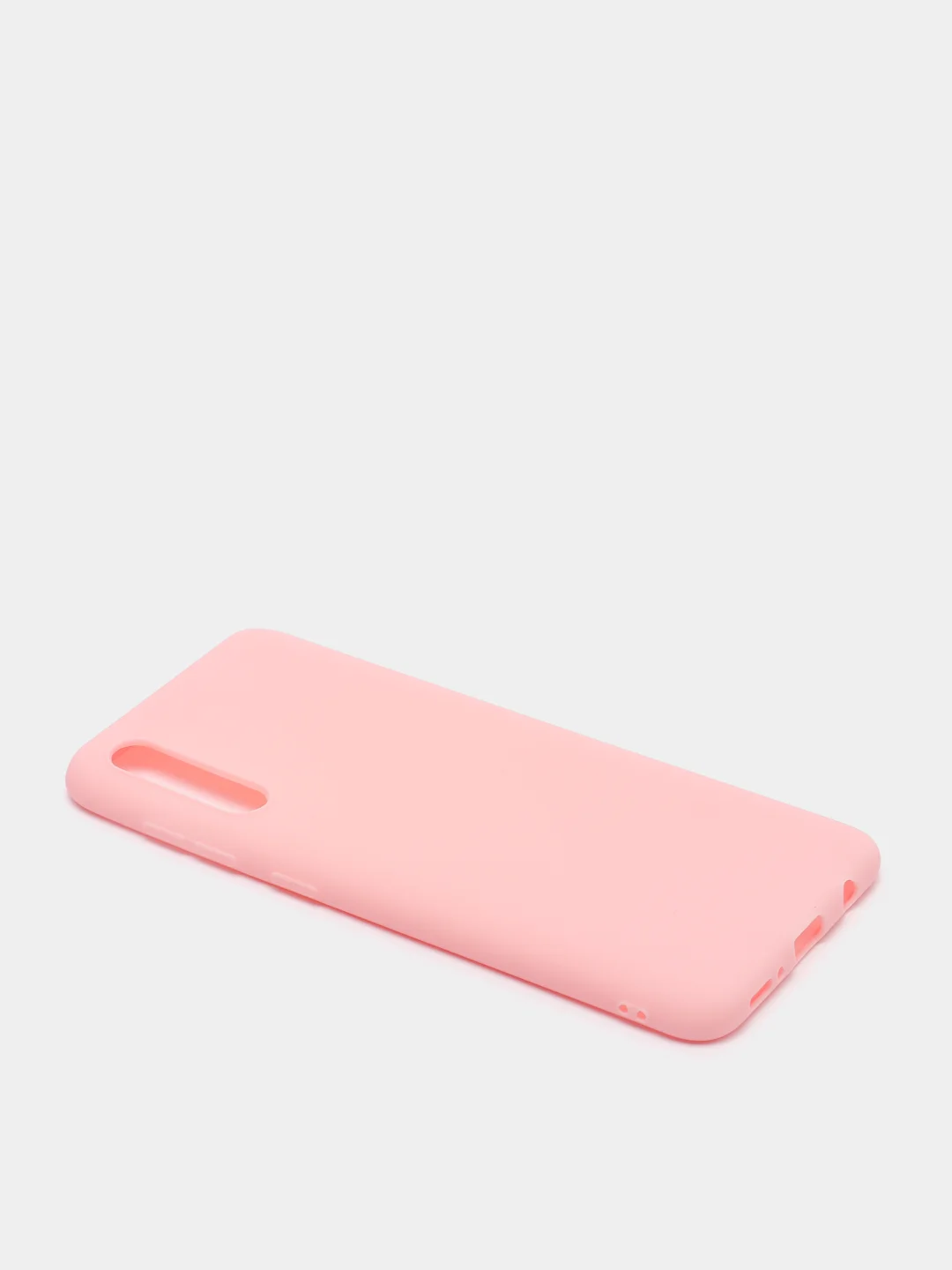 Розовый чехол Samsung Galaxy A50, A50s, A30s (Самсунг Галакси А50, А30С), прозрачный
