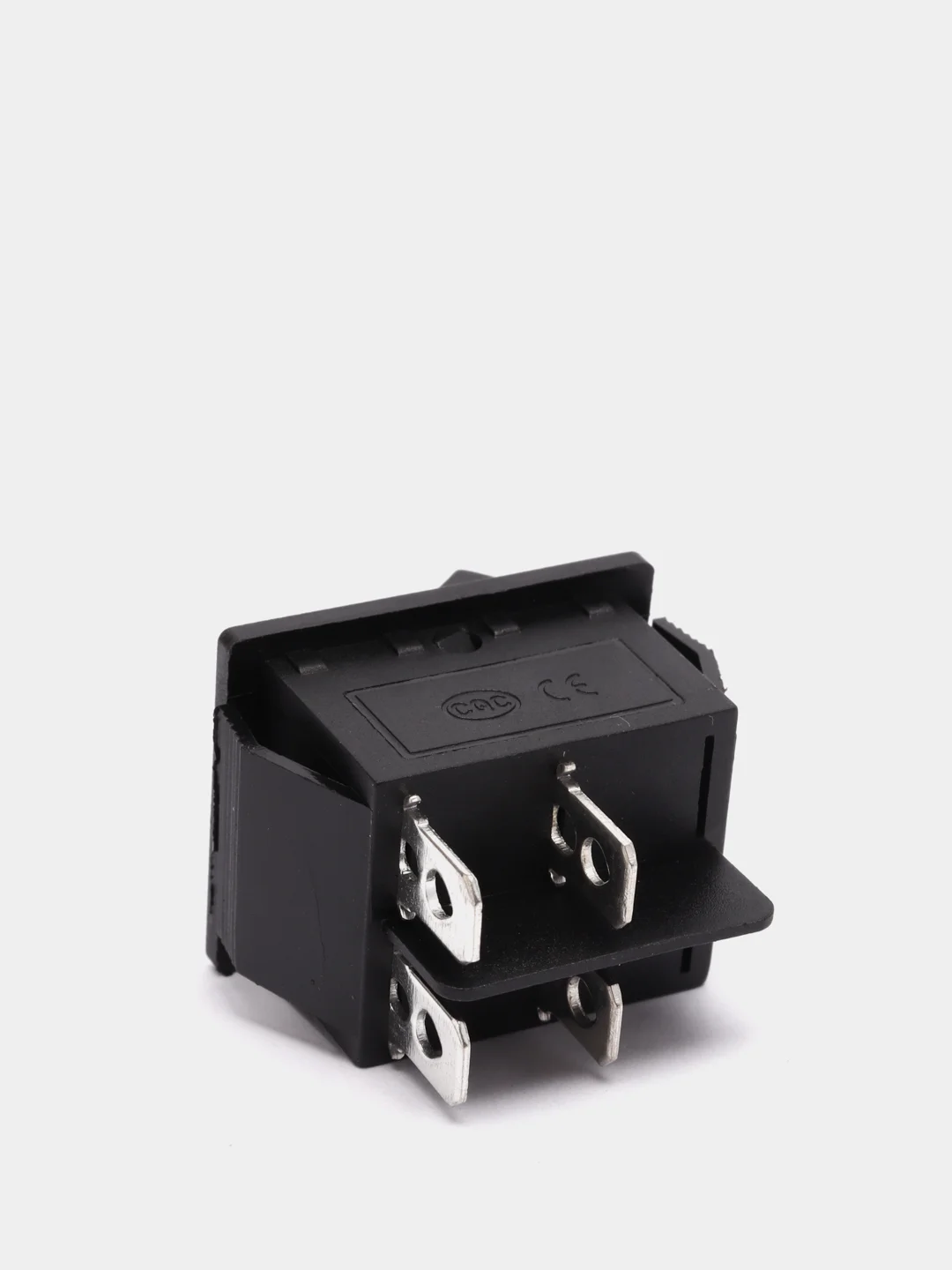 Переключатель KCD4-B1-201 on-off черный (15A 250VAC) (4 контакта) (5 штук)