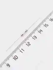 20 штук Предохранитель стеклянный 3x10мм 2A с выводами стекло (2 ампера)