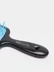 Голубой массажная расчёска HD tools, перфорированная