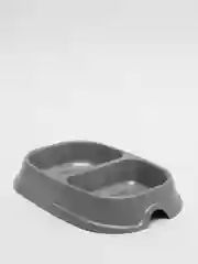 Миска 2 х 200 мл, серая
