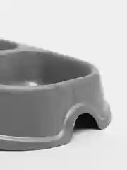 Миска 2 х 200 мл, серая