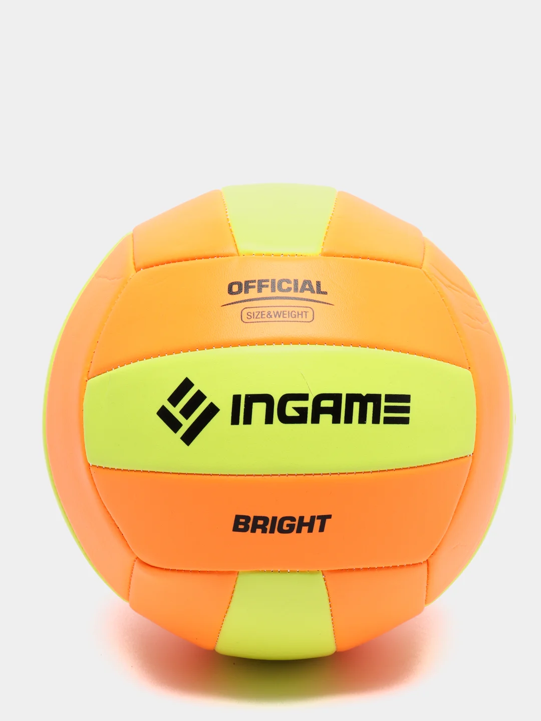 Оранжевый мяч волейбольный Ingame Bright