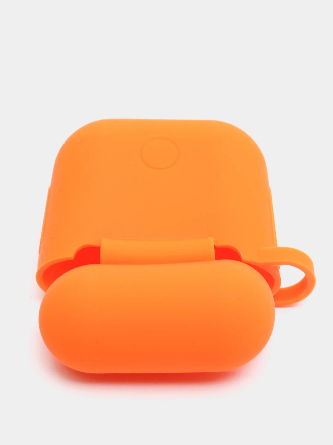 Оранжевый чехол для наушников Apple AirPods 1, 2, TWS i9s, i10, i12, i13, i14, i15, i100