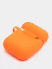 Оранжевый чехол для наушников Apple AirPods 1, 2, TWS i9s, i10, i12, i13, i14, i15, i100