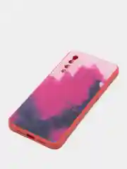 Бордовый чехол для Xiaomi Mi 9, акварель