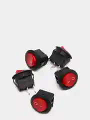 Переключатель KCD1-101-8-C3-R/2P on-off (6A 250VAC) (5 штук)