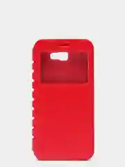 Алый чехол-книжка  Samsung J5 prime