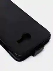 Угольный чехол флип Samsung A3 2017/A320