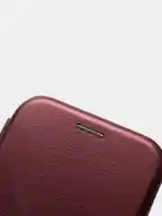 Бордовый чехол книжка Huawei Honor 9S, Y5P