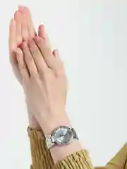 Серебряный женские наручные часы
