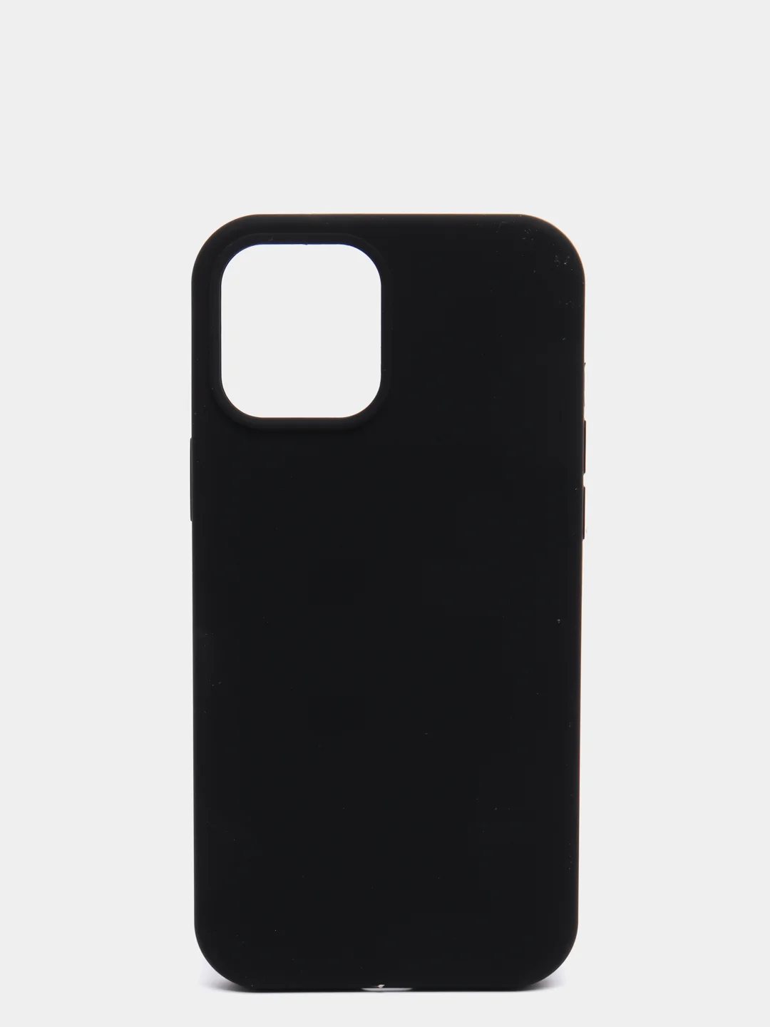 Черный чехол однотонный iPhone XR 12 Pro Max mini