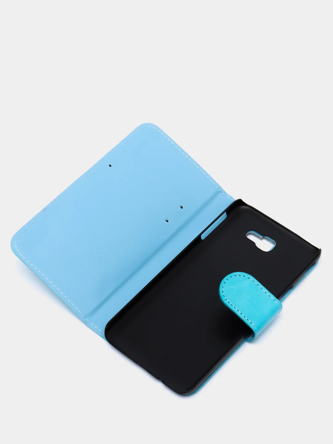 Бирюзовый чехол-книжка  Samsung J5 prime