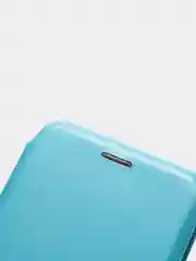 Голубой чехол-книжка для Samsung A02, M02