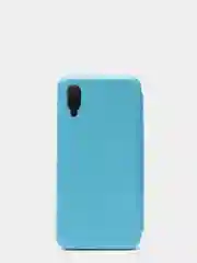 Голубой чехол-книжка для Samsung A02, M02