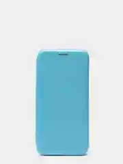 Голубой чехол-книжка для Samsung A02, M02