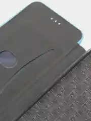 Голубой чехол-книжка для Samsung A02, M02