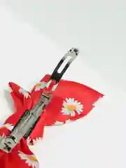 Алый бант для волос, на заколке, атласный, 20 цветов
