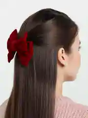 Коралловый бант для волос, на заколке, атласный, 20 цветов