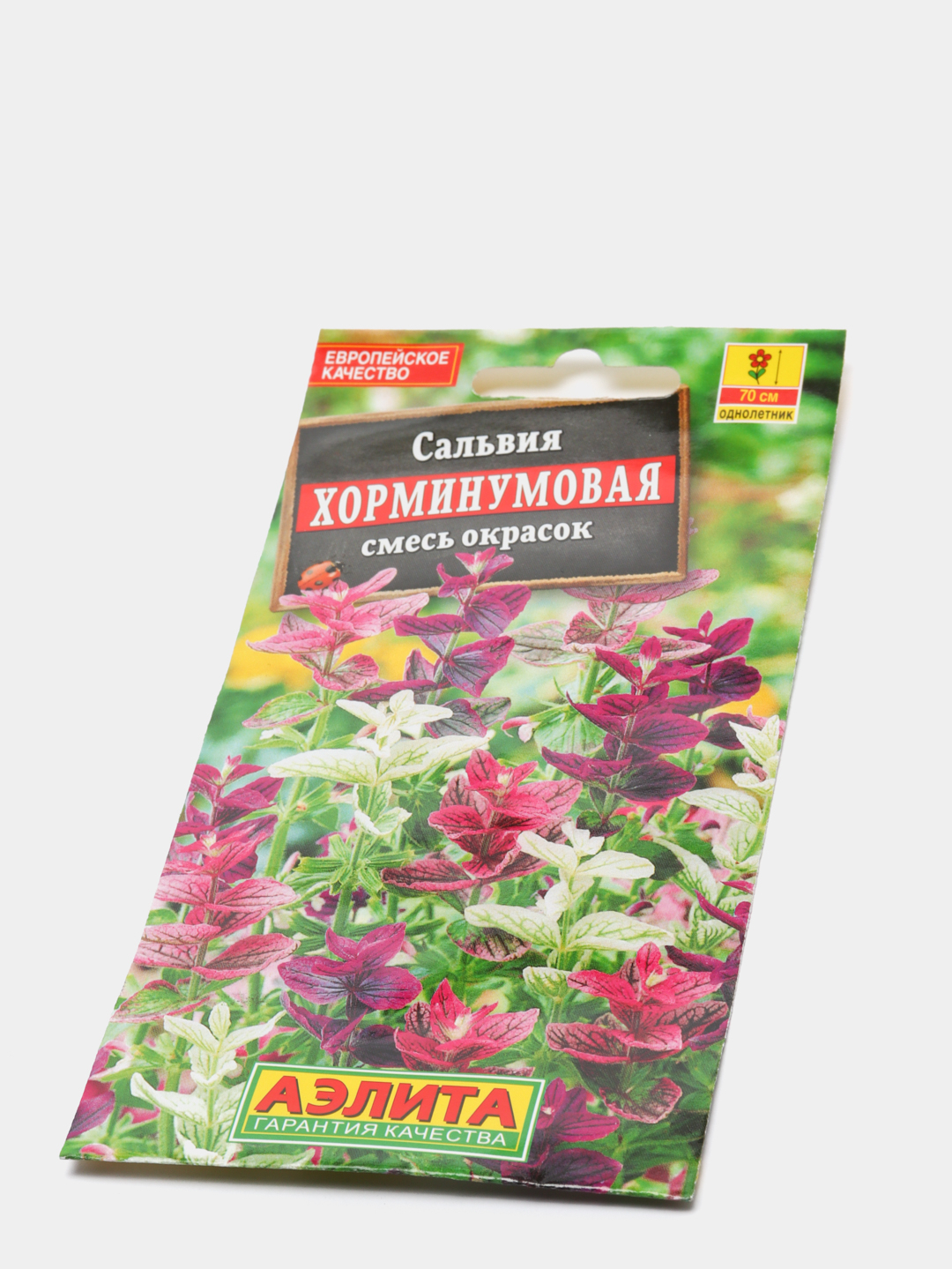 Семена цветов Сальвия Хорминумовая смесь окрасок, 0,3 г купить по цене 49 ₽  в интернет-магазине KazanExpress