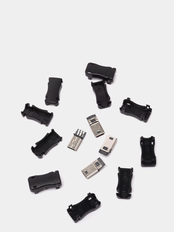 5 штук Штекер mini-USB в корпусе разъем MINI USB на кабель на шнур