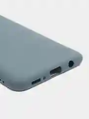 Синий чехол Samsung Galaxy A50, A50s, A30s (Самсунг Галакси А50, А30С), прозрачный