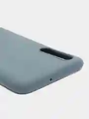 Синий чехол Samsung Galaxy A50, A50s, A30s (Самсунг Галакси А50, А30С), прозрачный