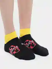 Черный носки женские с надписями