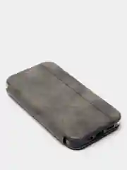 Серый чехол книжка IPHONE 12  / 12 PRO
