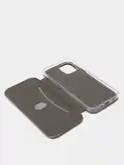 Серый чехол книжка IPHONE 12  / 12 PRO